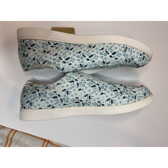 SPENCO Santa Maria Slip On Sneakers Womens Size 9D Canvas floral print - Picture 11 of 16